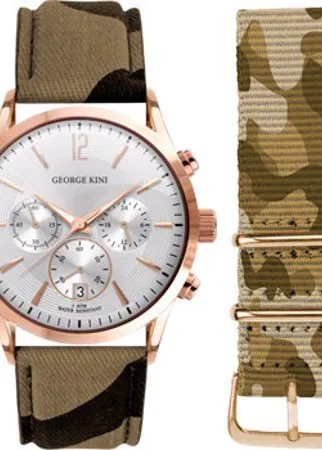 Fashion наручные  мужские часы George Kini GK.17.R.9R.4.3.0. Коллекция Gents Collection