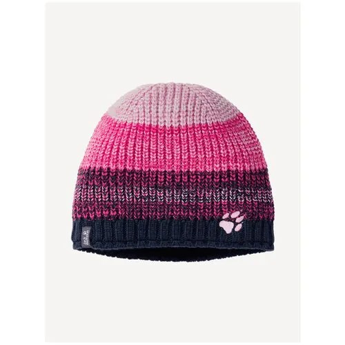 Шапка Jack Wolfskin STORMLOCK NIGHTHIKE CAP K, дет., цвет brilliant rose, размер M