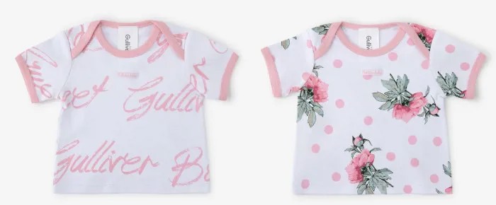Gulliver Baby Футболка из хлопка с принтом 2 шт. 22152GNC1202