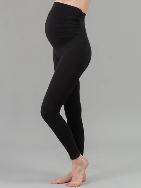 Леггинсы женских Giulia LEGGINGS MAMA черных L/XL