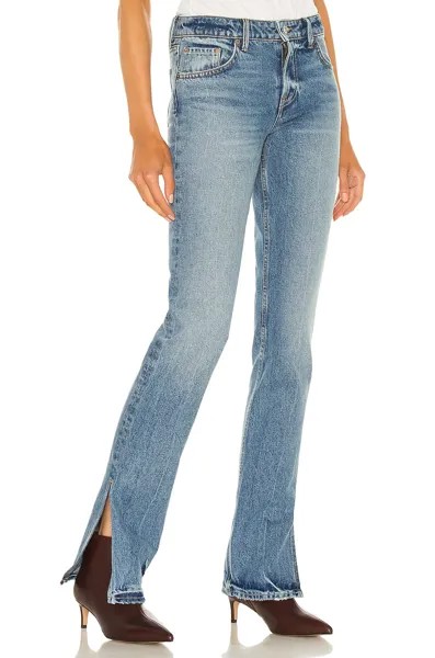 Ботинки GRLFRND Hailey Low Rise Slim, цвет Melrose
