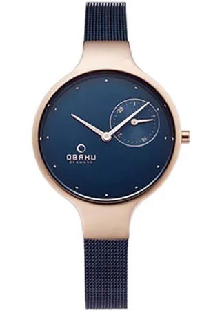 Fashion наручные  женские часы Obaku V201LDVLML. Коллекция Mesh