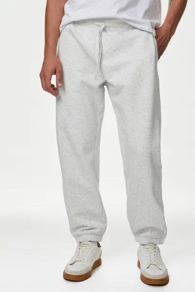 Спортивные брюки свободного кроя и карманами Marks & Spencer, серый