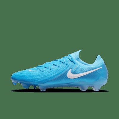Бутсы Nike Phantom GX 2 Elite FG Low-Top Soccer Cleats, цвет Blue Fury/White