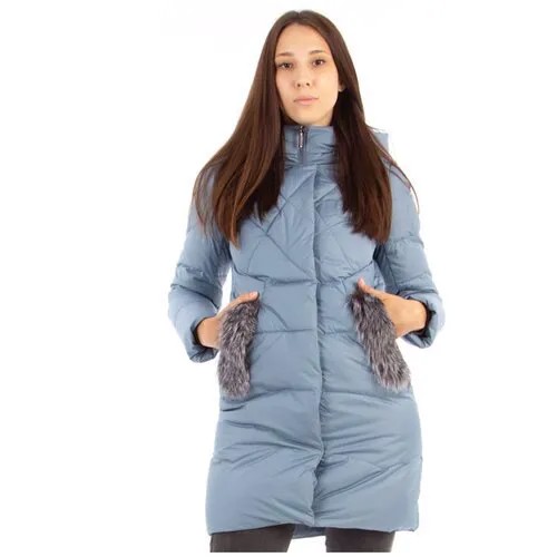 Куртка Lora Duvetti, размер 48, голубой