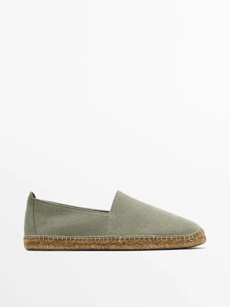 Эспадрильи мужские Massimo Dutti 129821501 серые 41 EU (доставка из-за рубежа)