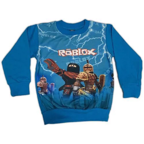 Толстовка PATY KIDS, размер 104, голубой
