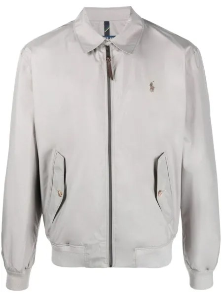 Polo Ralph Lauren бомбер Polo Pony, серый