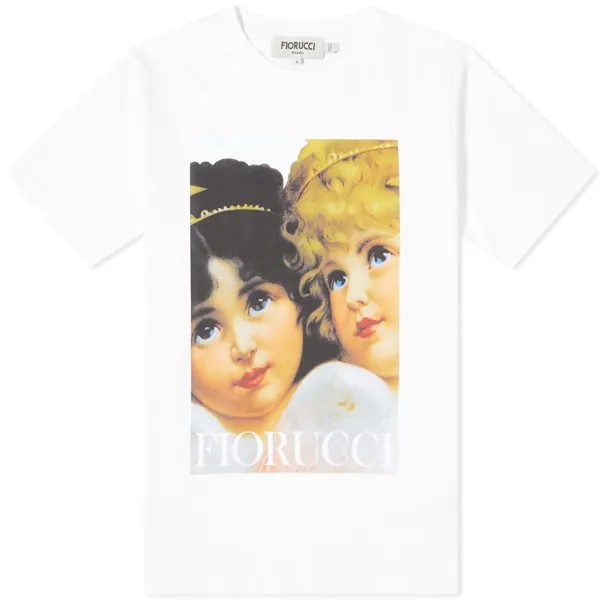 Футболка Fiorucci Angels Fly Poster, белый