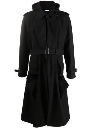 Comme Des Garçons Homme Plus плащ с поясом