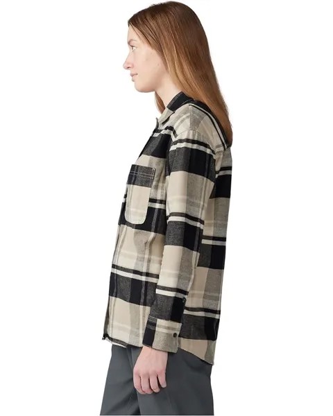 Рубашка Mountain Hardwear Flannel Long Sleeve Shirt, цвет Oyster Shell