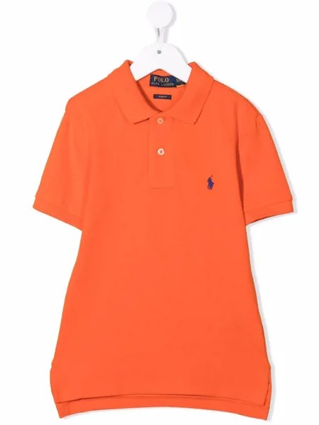 Ralph Lauren Kids рубашка поло с вышитым логотипом