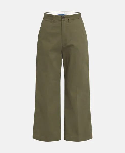 Широкие брюки Polo Ralph Lauren, хаки
