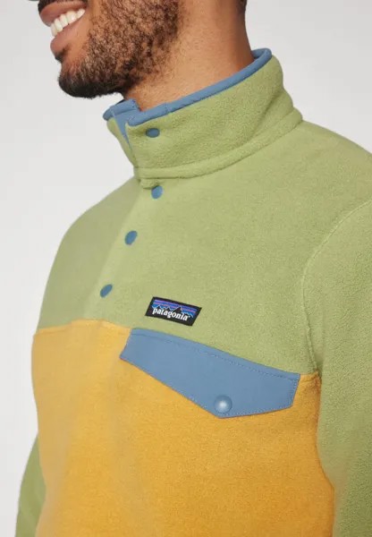 Флисовый пуловер Synch Snap Patagonia, золотойе