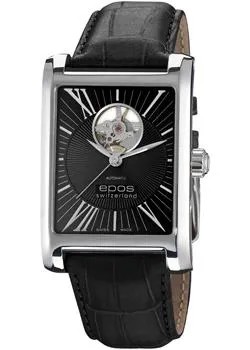 Швейцарские наручные  мужские часы Epos 3399.133.20.25.25H. Коллекция Perfection