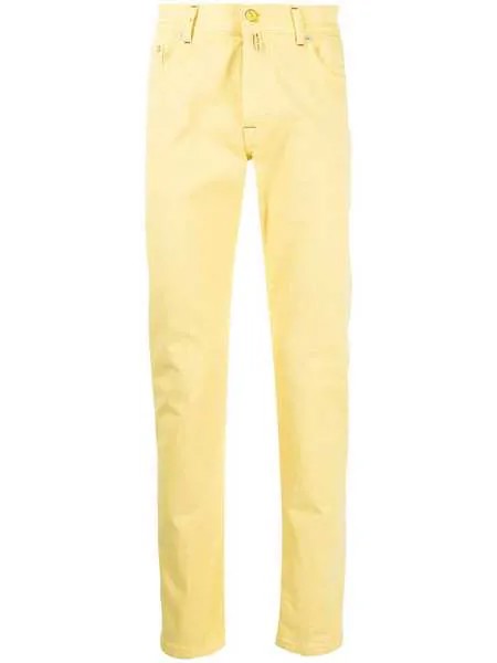 Kiton прямые джинсы с карманами