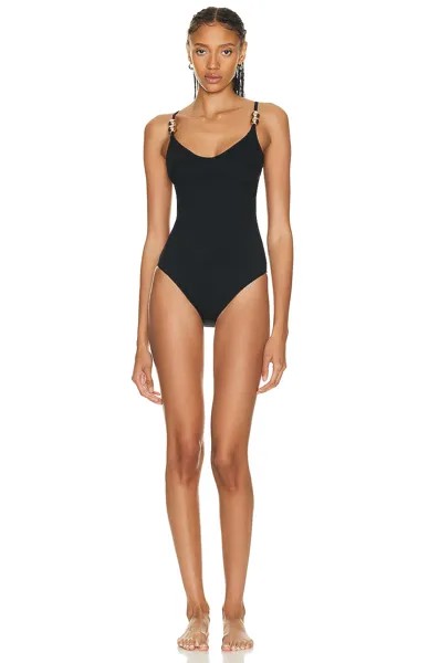 Купальник Wolford Gold Bubble One Piece, черный