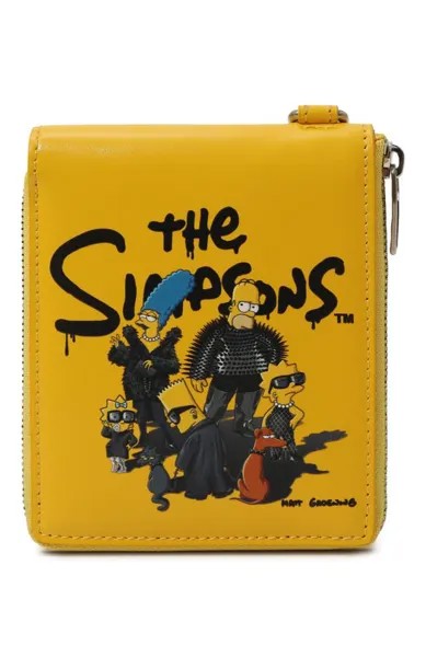 Кожаное портмоне Balenciaga x The Simpsons Balenciaga