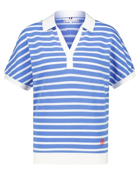 Рубашка поло с короткими рукавами Tommy Hilfiger, синий