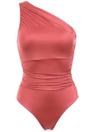 Brigitte ruched one shoulder swimsuit