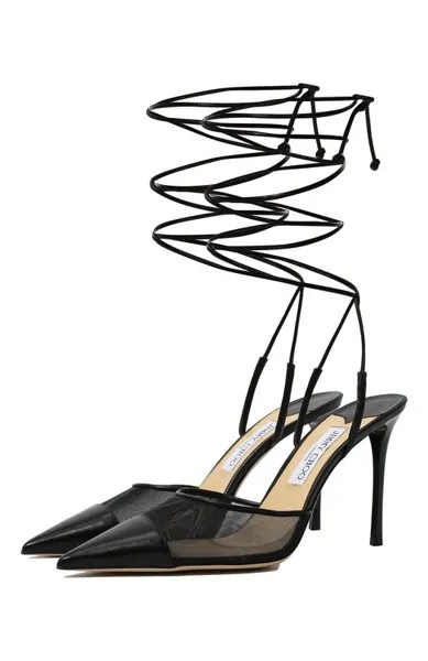 Комбинированные туфли Farley 95 Jimmy Choo