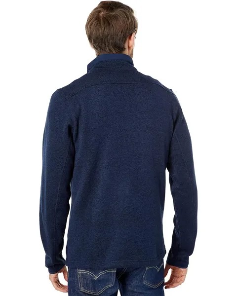 Свитер Columbia Sweater Weather 1/2 Zip, цвет Collegiate Navy Heather/Collegiate Navy