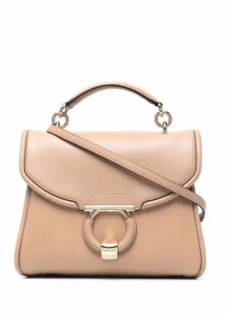Salvatore Ferragamo сумка-тоут Margot с тисненым логотипом
