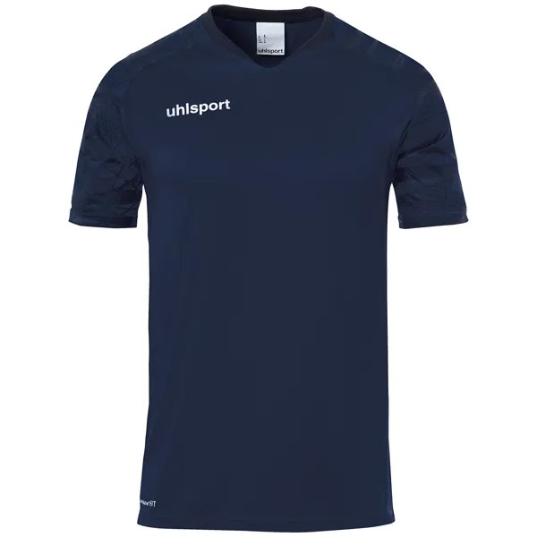 Рубашка uhlsport Trainings T Shirt GOAL 25 TRIKOT KURZARM, морской
