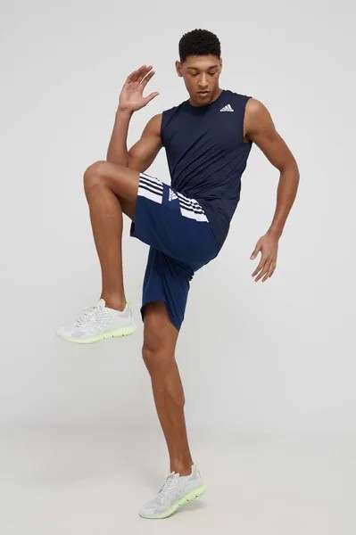Тренировочные шорты adidas Performance, темно-синий