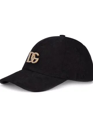 Dolce & Gabbana кепка с декорированным логотипом