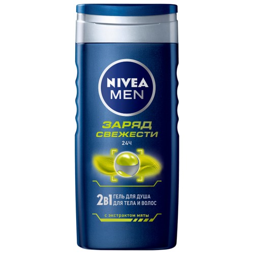 Гель для душа Nivea Men Заряд свежести, 250 мл