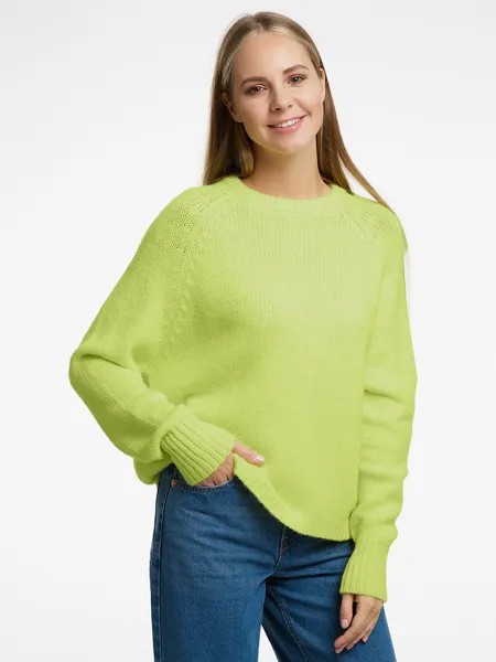 Джемпер женский oodji 63803076/49673/6A00N зеленый M