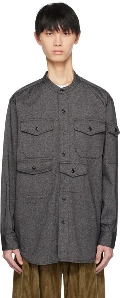 Серая рубашка с карманом Engineered Garments