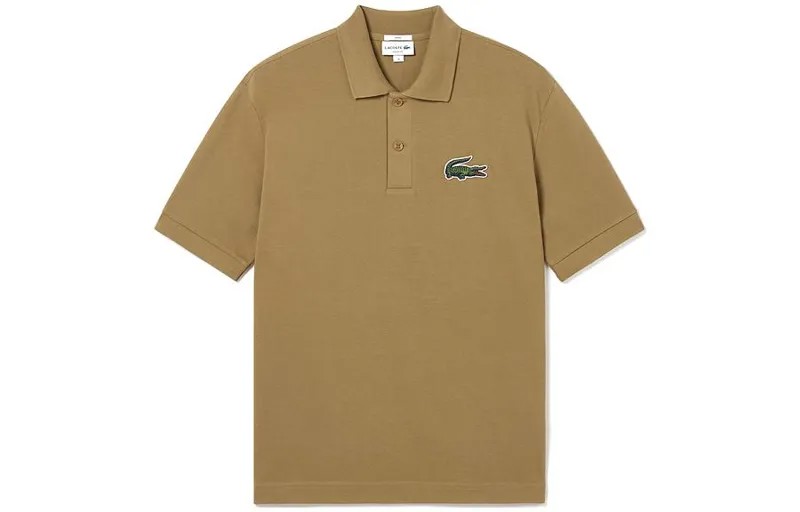 Рубашка поло унисекс SIX/ХАКИ Lacoste, хаки