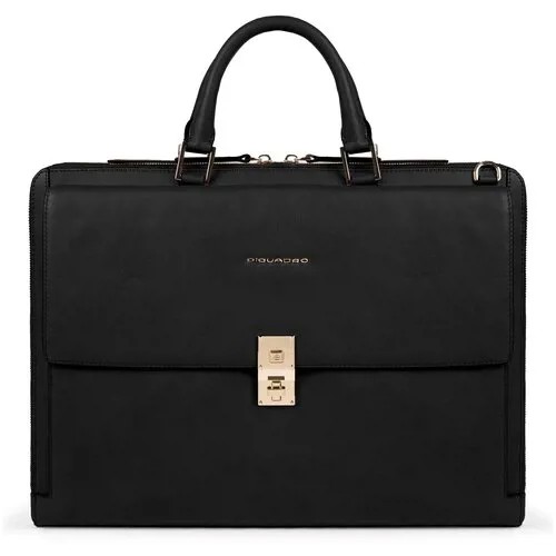 Портфель Piquadro Dafne Business черный, кожа натуральная (ca5511df/n)