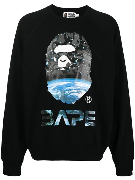 A BATHING APE® толстовка с логотипом