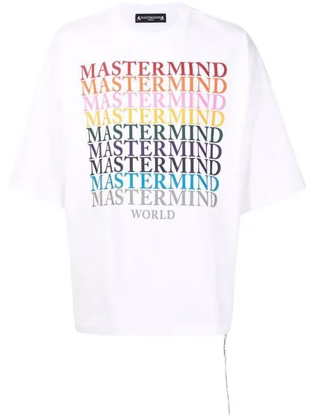Mastermind World футболка оверсайз с логотипом