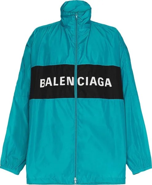 Куртка Balenciaga 'Turquoise', синий