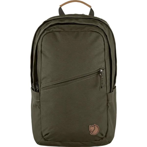 Рюкзак унисекс Fjallraven Raven 20L, оливковый