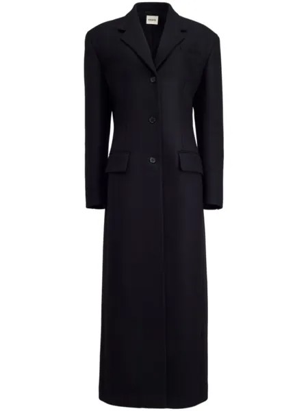 KHAITE The Bontin trench coat, черный
