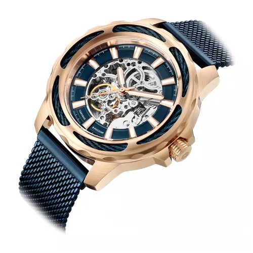 Наручные часы Mikhail Moskvin мужские Elegance Часы Mikhail Moskvin 3054B-3 механические, автоподзавод, скелетон