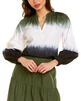 Derek Lam 10 Женский топ Crosby Malorie черный 0