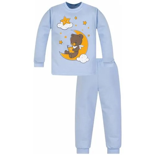 Пижама  Утенок, размер 86, голубой