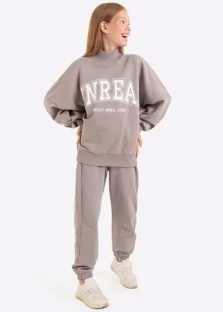 Серые спортивные брюки Jogger для девочки Gloria Jeans