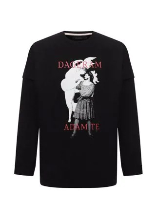Хлопковый лонгслив Tee Library