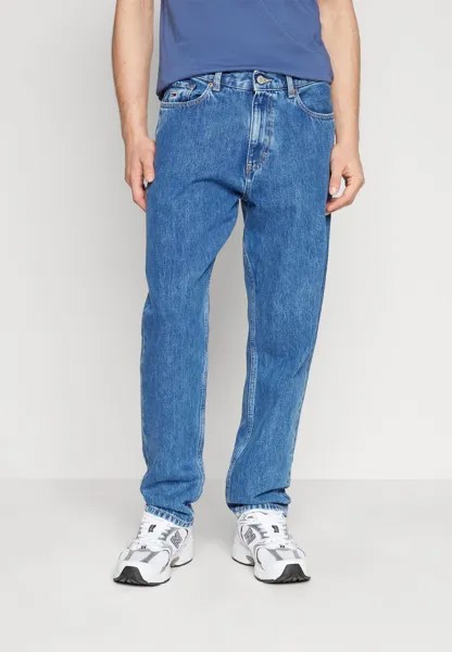 Джинсы Baggy Isaac Relaxed Tapered Tommy Jeans, цвет denim medium