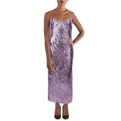 Женское фиолетовое вечернее коктейльное и вечернее платье Galvan London 8 BHFO 1150