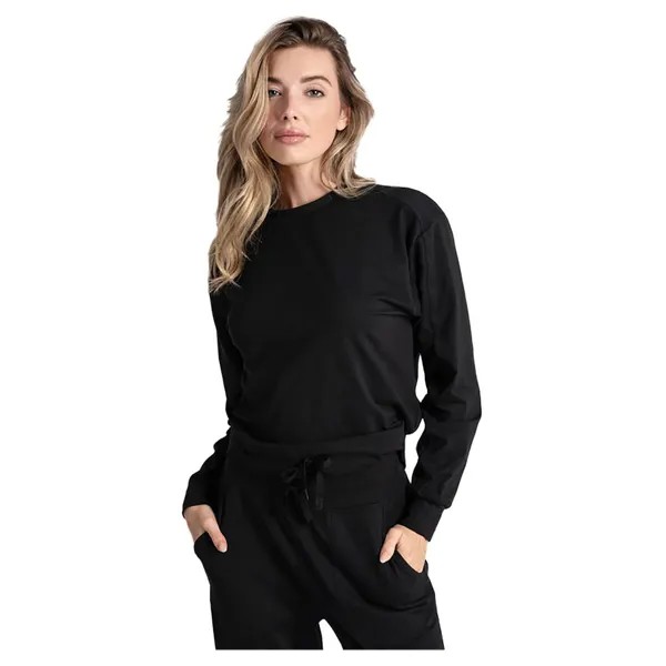 Толстовка Lolë OM Tech Crew Neck, черный