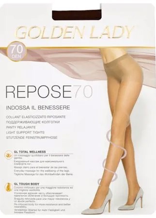 Колготки Golden Lady Repose 70 den, размер 3-M, marrone (коричневый)