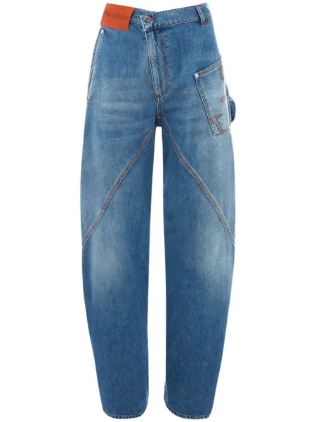 JW Anderson широкие джинсы, синий